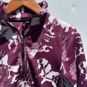 Kerrits Horse Printed Quarter Zip